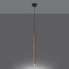 PASTELO 1 G9 Holz Modern SOLLUX Pendelleuchte für die Decke