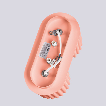 Anbauleuchte 2x GU10 Aluminium Pfirsich Aura Deep Space SL.1825 Sollux