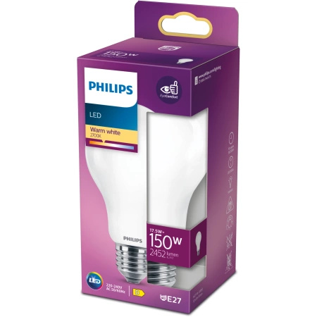 LED-Lampe E27 A67 17.5W = 150W 2452lm 2700K Warm PHILIPS Classic