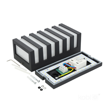 Gartenlampe LED Wandleuchte ENTERA P 10W 4000K IP54 KOBI