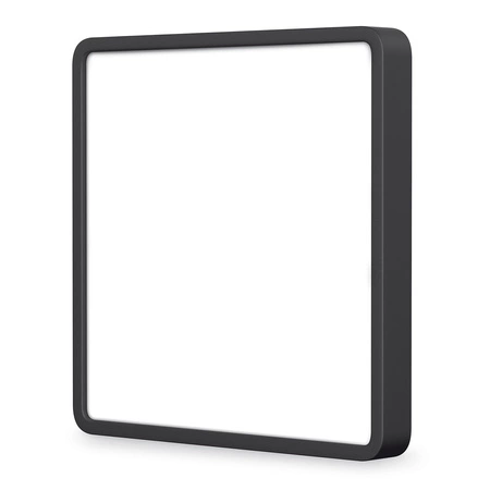 Plafond LED-Deckenleuchte Aufbauleuchte 20W 2500lm 4000K Neutral Schwarz Videx