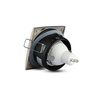 Spot-Deckenleuchte GU10 quadratisch satiniertes Nickel VT-787 V-TAC