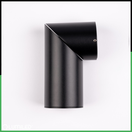 Deckenleuchte mit 1x GU10-Sockeln, Einbaustrahler HALOGEN schräg TABULA SPOT TUBA LUMILED