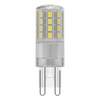 LED Lampe G9-Kapsel 4W = 40W 470lm 2700K Warm 300° OSRAM STAR dimmbar 3-STEP