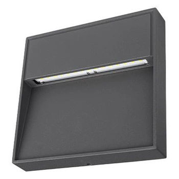 Gartenlampe LED Wandleuchte SANTIEGO 4W IP54 4000K Quadratisch