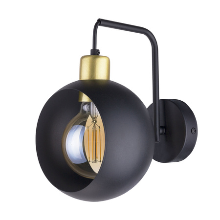 Wandleuchte CYKLOP Schwarz Patina Modern E27 2750 TK Lighting