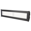 Industrielle lineare LED-Hochregallampe 100W 11000lm 5000 Kalt 110° Schwarz IP65 Masterled