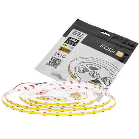 LED-Leiste 5W 460lm 3000K Warm 1600LED 12V 5m CRI90 Tramo Premium Kobi