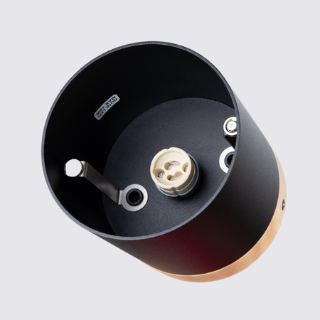 Aufbauleuchte Leuchte Deckenleuchte RIF GU10 Schwarz Skandinavisches Rohr SOLLUX