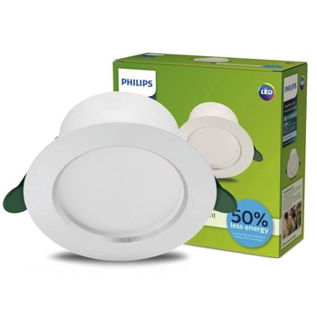 LED-Einbauleuchte 4.8W 800lm 4000K Weiß Diamond Philips