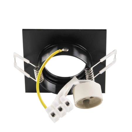 Verdeckte GU10 Schwarz FEBE Sanico Goldlux Leuchte