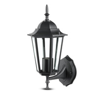 Gartenlampe Wandleuchte E27 einseitig mattschwarz VT-749 V-TAC