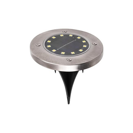 Set bestehend aus 4xGartenleuchte 12x LED SOLAR BODENMONTAGE IP54