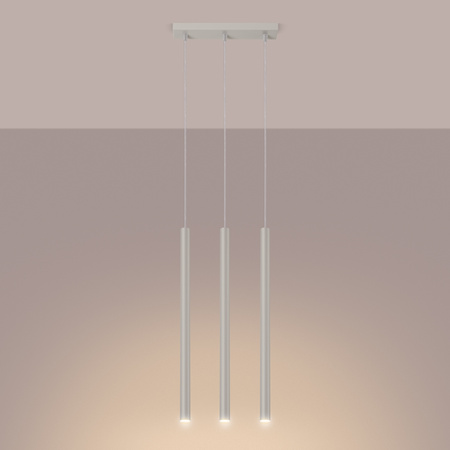 Hängelampe Tuba Spot 3x G9 Beige Pastelo Ocean Green SL.1514 Sollux