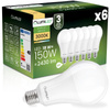 6x LED-Lampe E27 A70 18W = 150W 2430lm 3000K warmweiß 260° LUMILED