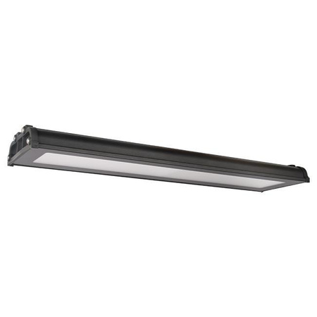 Industrielle lineare LED-Hochregallampe 150W 16500lm 5000 Cold 110° Schwarz IP65 Masterled