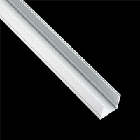 Fassaden-Anodierter Aluminium-Profil für LED-Streifen KM38, 2m Silber LUMILED