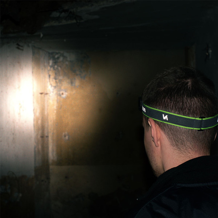 Wiederaufladbare Stirnlampe 800LM CREE + SMD PRO SERIES VA0196 VAYOX