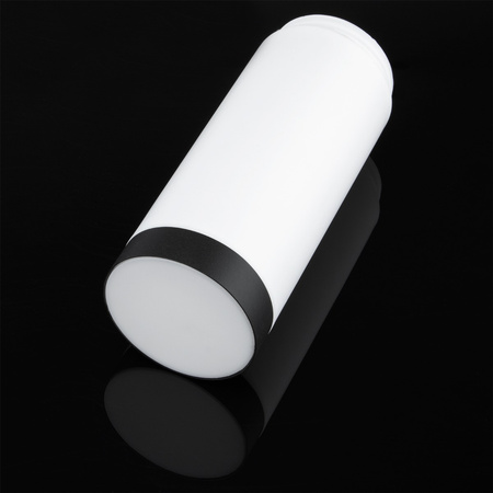 Außengartenlampe E27 BLACK POST 45 cm mit Bewegungs- und Dämmerungssensor