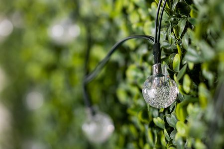 Solar Garden Ornamental Garland Lichterkette 20 Kugeln Warme Farbe 400 cm