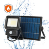 Solar-LED Fluterlampe 20 W 6500 K kalt 1400 lm IP65 Kobi-Bewegungssensor