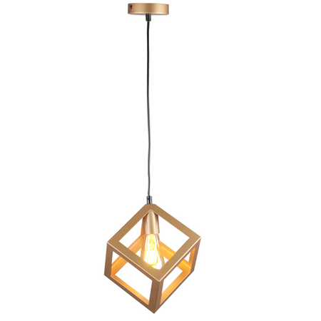 Decke Hängelampe Dekorative Hängeleuchte E27 Gold Schweden Sanico Goldlux