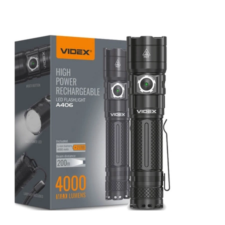 LED Taschenlampen Set 2 Stück Videx A406 20W