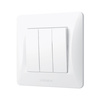 3fach 3fach-Schalter 10A Aufputz weiß BINERA VIDEX