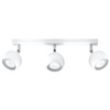Anbauleuchte OCULARE 3L 3xGU10 Reflektor Halogen Beweglich Minimalistisch Weiß SOLLUX
