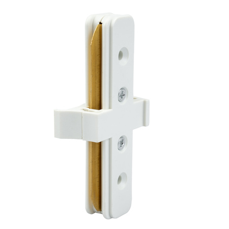 Gerader Steckverbinder für 1-Phasen-Stromschienen-System Weiß LUMILED