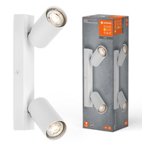 LED-Decken-Wandleuchte Wandanbauleuchte 6.8W 460lm 3000K Warm Dimmbar Weiß LED Spot Octagon Ledvance