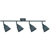 FIONA WANDLEUCHTE Wandleuchte 4xE14 für Decke SCHWARZ GOLDLUX (Polux)