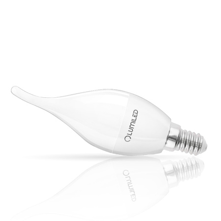 Lampen E14, Glühbirne BA35 5W = 40W 470lm 4000K 180° neutral LUMILED