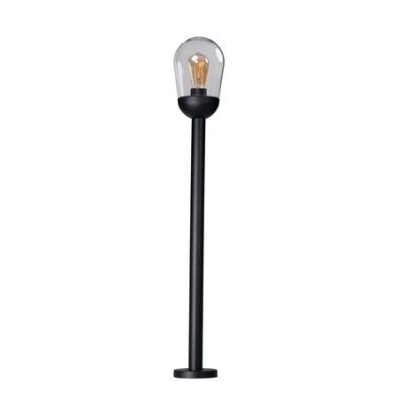 LIEGO E27 IP44 97cm Schwarz KANLUX Garten-Säulenlampe