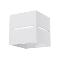 Wandleuchte LOBO G9 Cube Up-Down Modern Weiß SOLLUX