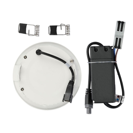 Unterputz-LED-Panel 12W 3000K PREMIUM Rund SAMSUNG CHIP FLICKER FREE VT-612RD V-TAC