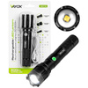 Taktische Hand-Taschenlampe Leistungsstarke XHP50 800lm ZOOM USB-C VA0116 Vayox