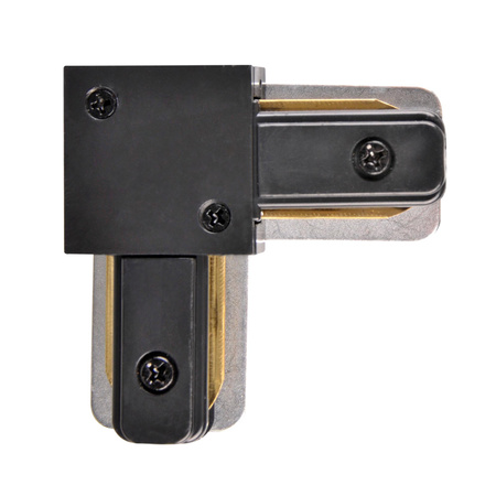 Winkelverbinder für 1-Phasen-Sammelschiene Schwarz Sanico Goldlux