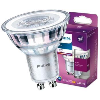 Halogen-LED Lampe GU10 PAR16 4,9 W 550 lm 3000 K Warm 120 ° PHILIPS
