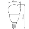 E14 P48 LED Lampen 7W = 60W 806lm 2700K Warm PHILIPS CorePro