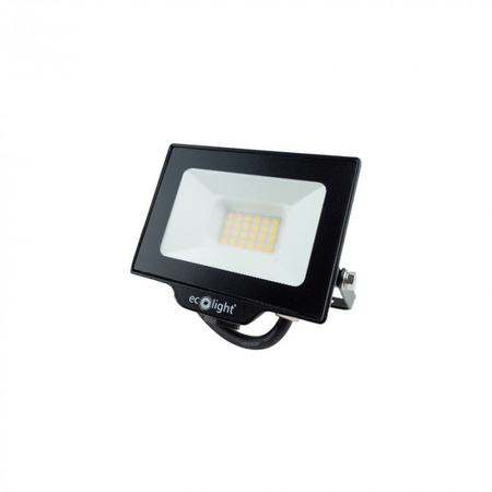 LED-Flutlicht Reflektorlampe 20W 1800lm 4000K Neutral IP65 NL-1 Ecolight