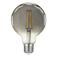 E27 G125 LED Lampen 6W=60W 620lm 2500K Warmweiß 360° Filament