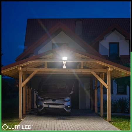 LED-Flutlicht ZUNA2 50W 4500lm 4000K IP65 Schwarz LUMILED