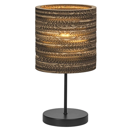 Tischlampe Schreibtisch Leuchte Stehend Dekorativ E27 Braun USB-C Dekor Ledvance