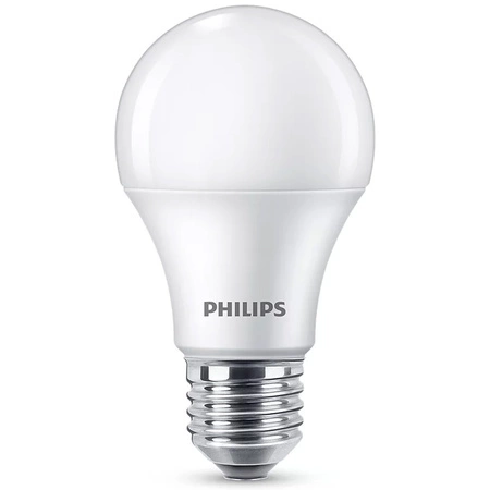 LED Lampen E27 A60 9W = 65W 950lm 6500K Kalte Milch PHILIPS