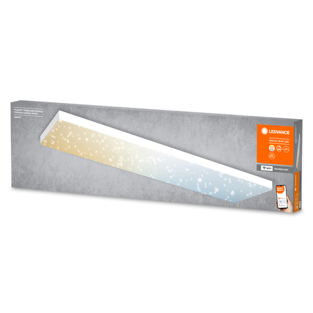 Aufbau-LED-Panel 38W 2300lm SMART+ WiFi CCT Dimmbar 120x30cm Rechteckig PLANON Rahmenlos LEDVANCE