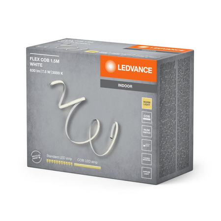 LED Streifen 7.5W 3000K Warm 1.5M Cob Strips Ledvance