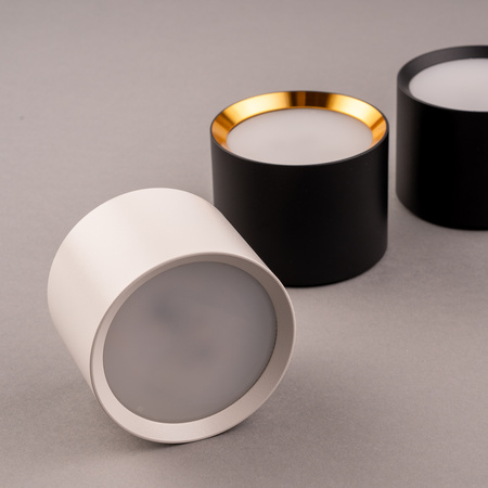 HALOGEN-Anbauleuchte SUNLA Tuba Gx53 LED Spot Wandleuchte Zylinder Weiß LUMILED