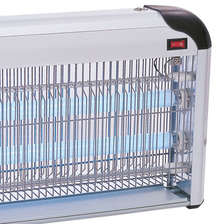 Stehende Insektenvernichtungslampe 30W 60m2 SILBER IK02