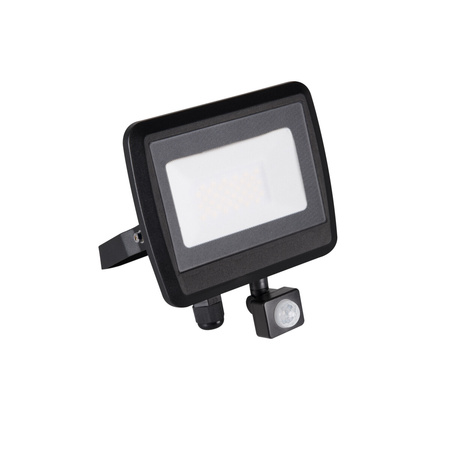 LED-Flutlicht ANTEM Motion Sensor 30W 2400lm 4000K IP65 Schwarz KANLUX